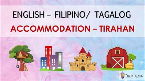 TIRAHAN (Tagalog).